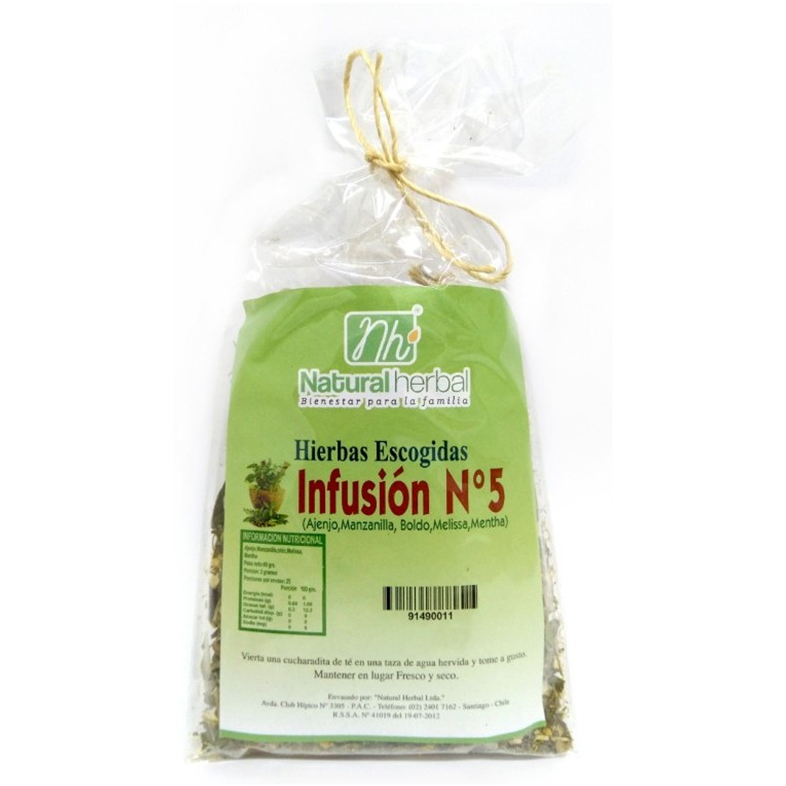 Infusión n°5 - 40 gr.   1