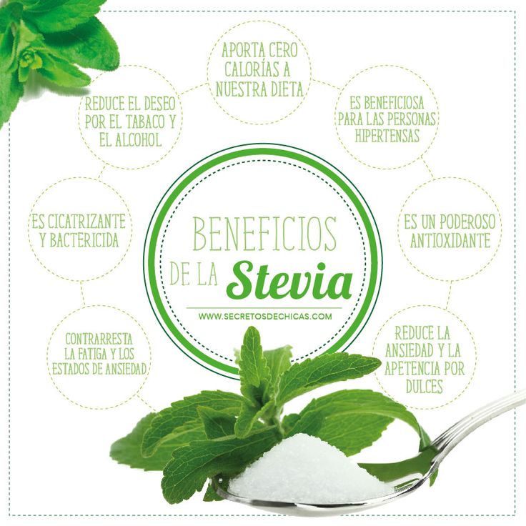 Para que sirve la stevia?