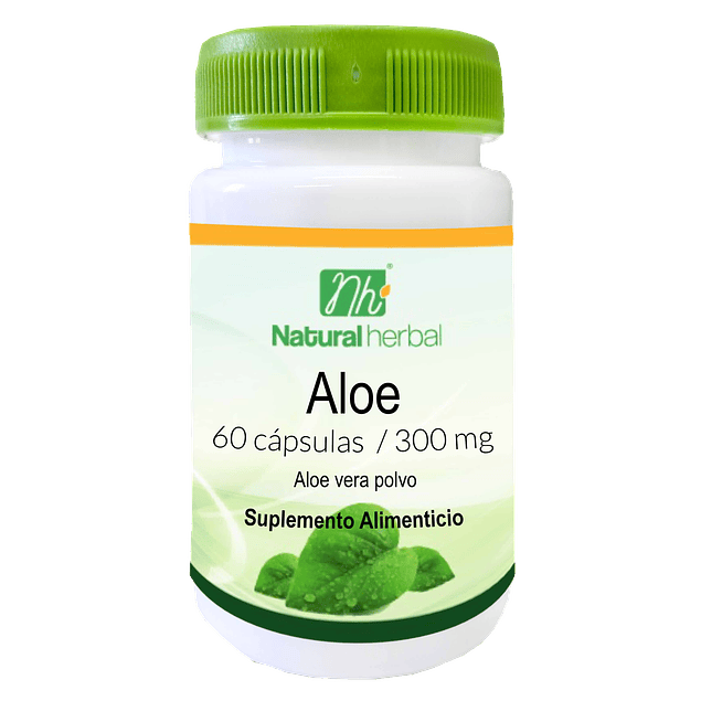 Aloe - 60 Cápsulas 300 mg.