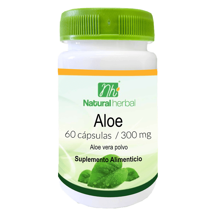 Aloe - 60 Cápsulas 300 mg. 1