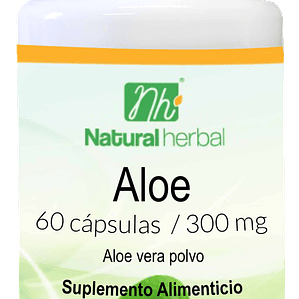 Aloe - 60 Cápsulas 300 mg.