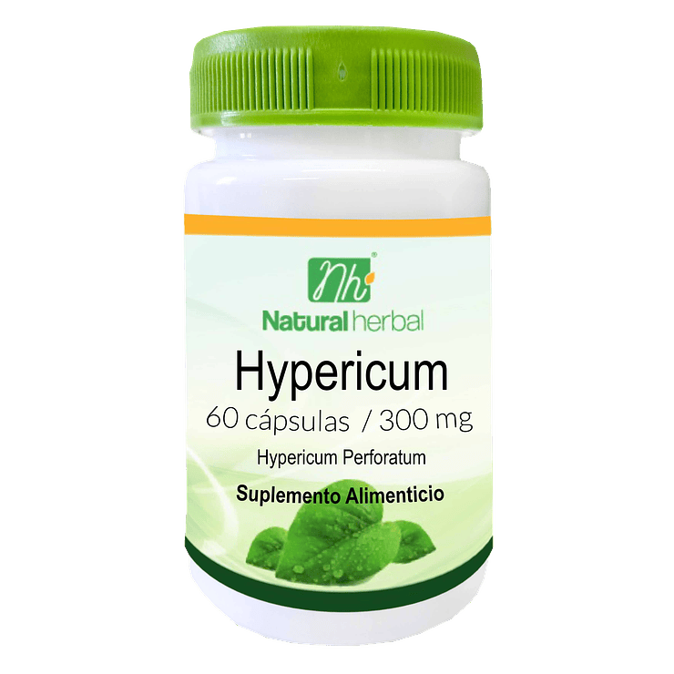 Hypericum (San Juan) - 60 Cápsulas 300 mg. 1