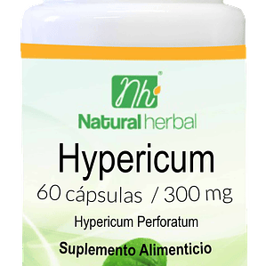 Hypericum (San Juan) - 60 Cápsulas 300 mg.