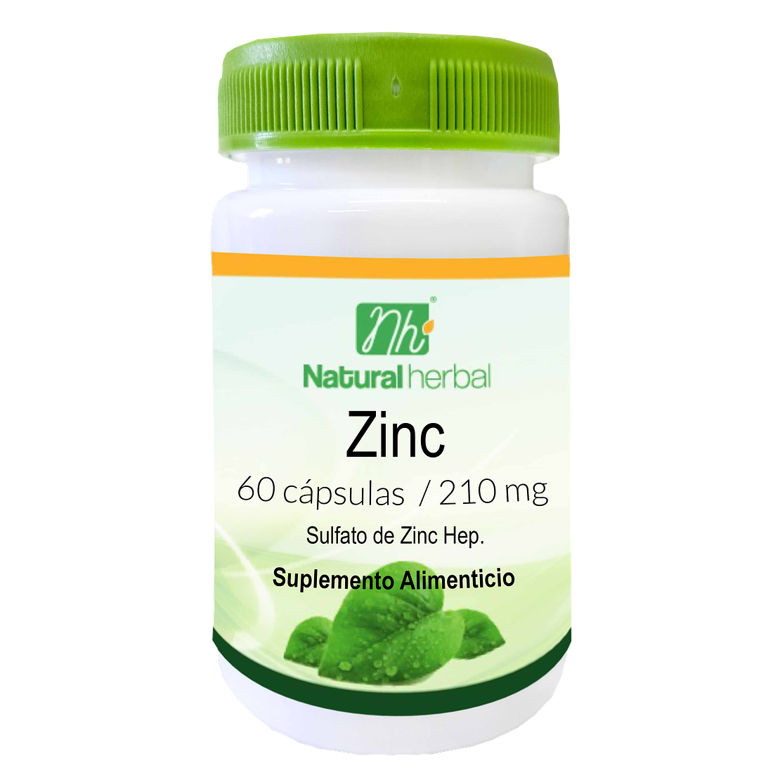 Zinc - 60 Cápsulas 210 mg. 1