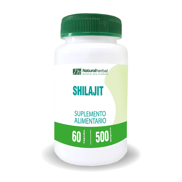 Shilajit 500 mg x 60 capsulas