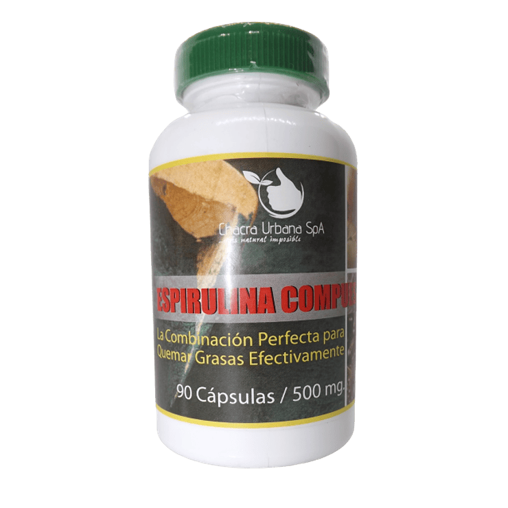 Espirulina Compuesta - 90 Cáps. 500 mg. 1