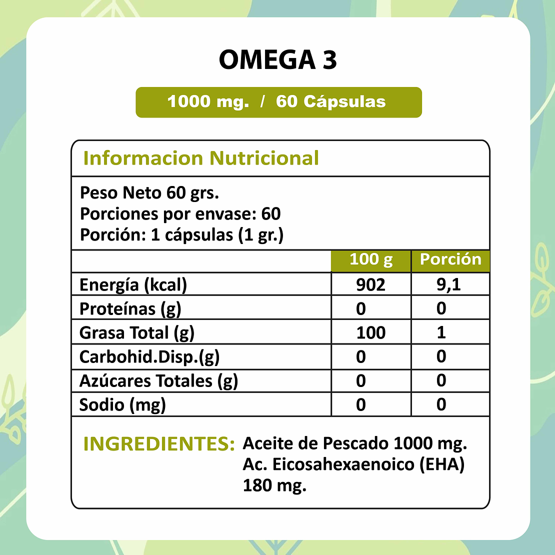 Omega 3 - 1000 mg 3