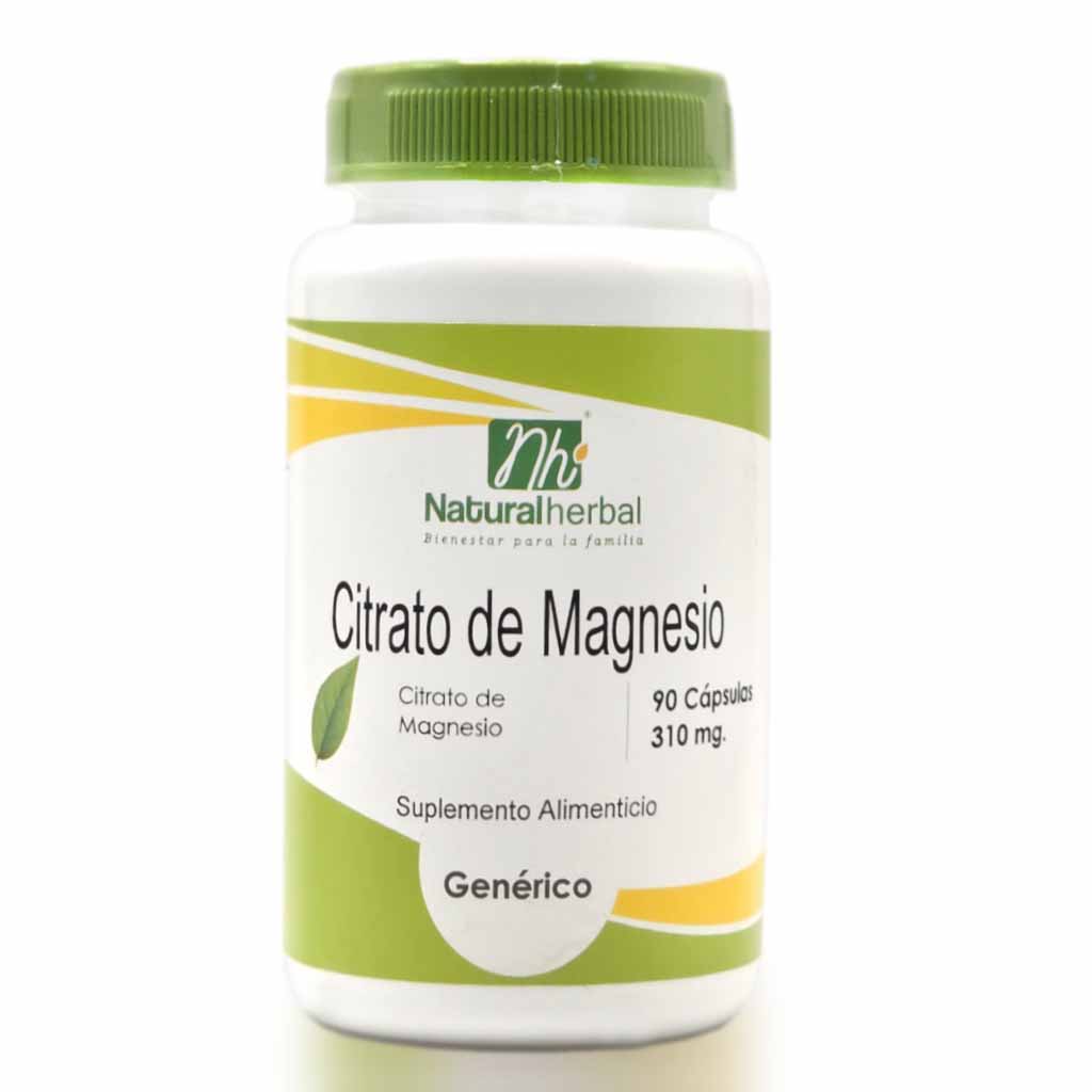 Citrato magnesio 90 capsulas calambres
