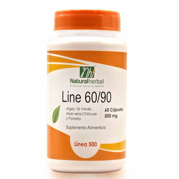 Line 60/90 - 60 Cápsulas 500 mg. 1