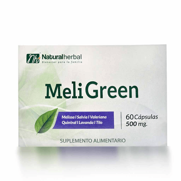 Meligreen - 60 Cápsulas 500 mg.