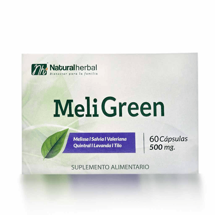 Meligreen - 60 Cápsulas 500 mg. 1