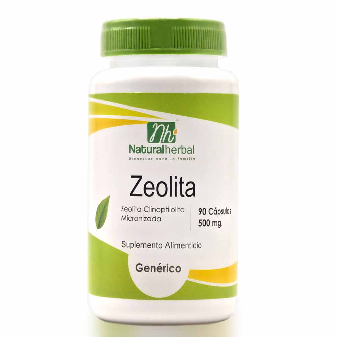 Zeolita - 90 Cápsulas 500 mg. 1