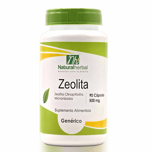 Zeolita - 90 Cápsulas 500 mg.