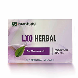Lxo Herbal - 60 Cápsulas 500 mg.