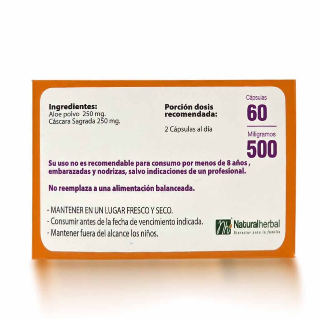 Lxo Herbal - 60 Cápsulas 500 mg. 2