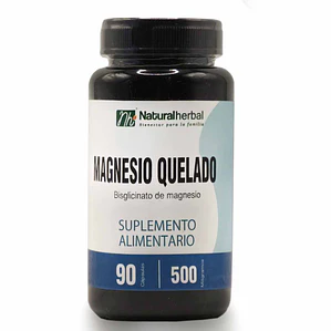 Magnesio Quelado 500 mg x 90 caps