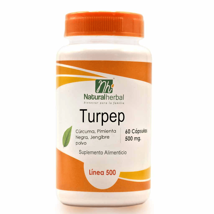 Turpep 500mg x 60 capsulas 1