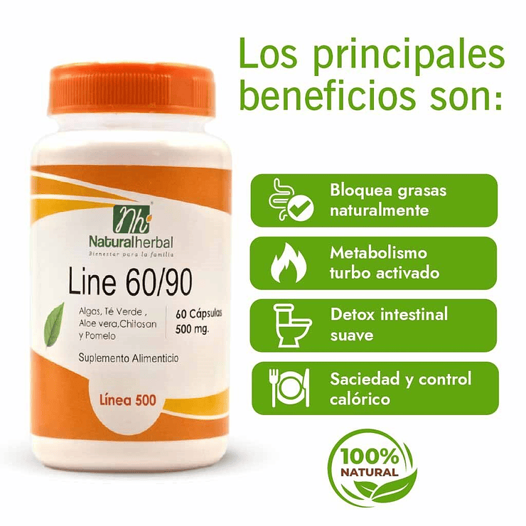 Line 60/90 - 60 Cápsulas 500 mg. 4