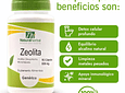 Zeolita - 90 Cápsulas 500 mg.
