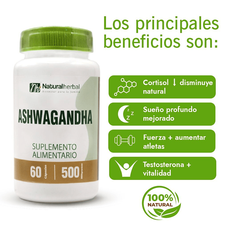 Ashwagandha 500 mg x 60 caps 4