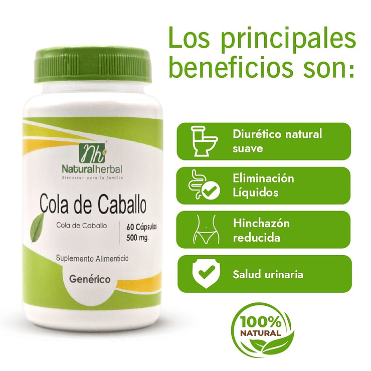 Cola de Caballo - 60 Cápsulas 500 mg. 4