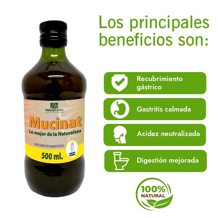 Jarabe Mucinat - 500 ml.   3