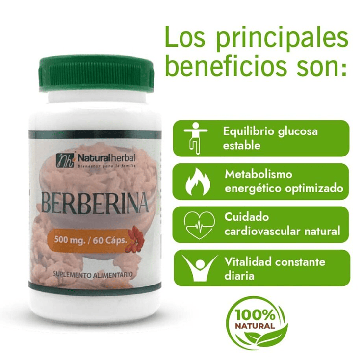 Berberina 500 mg x 60 caps 4