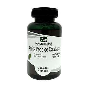 Pepa Calabaza - 60 Cápsulas 1000 mg.