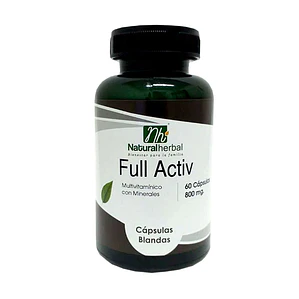 Full Activ -  60 cápsulas 800 mg.