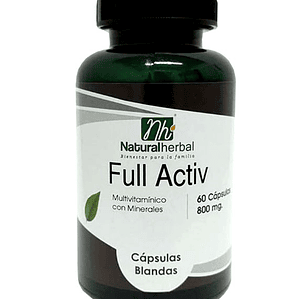 Full Activ -  60 cápsulas 800 mg.