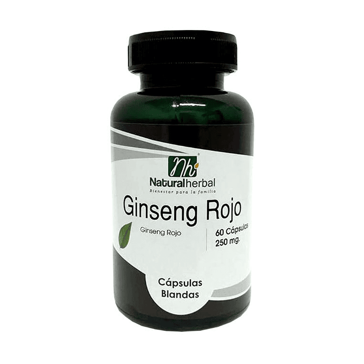 Ginseng Rojo - 60 Cápsulas 250 mg. 1