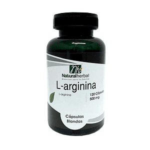L-Arginina - 120 Cápsulas   500 mg.