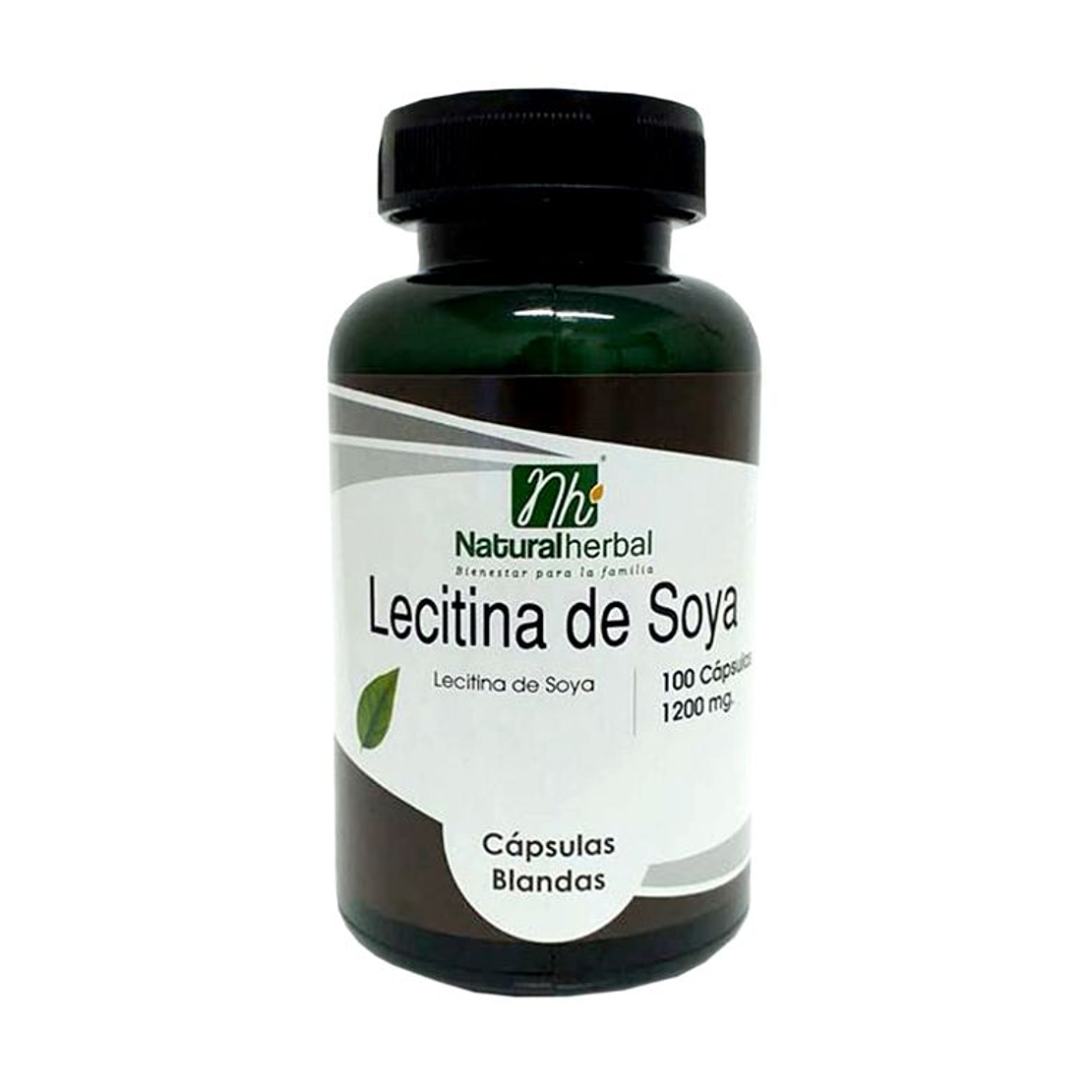 Lecitina de Soya - 100 Cápsulas 1200 mg. 1