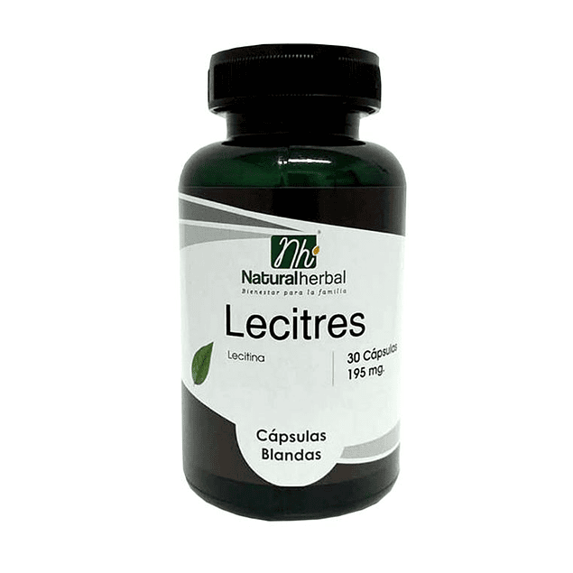 Lecitres - 30 Cápsulas 195 mg.