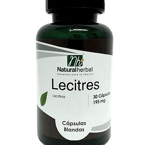 Lecitres - 30 Cápsulas 195 mg.