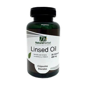 Linsed Oil - 30 Cápsulas 400 mg.