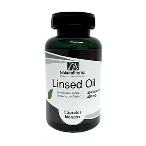 Linsed Oil - 30 Cápsulas 400 mg.