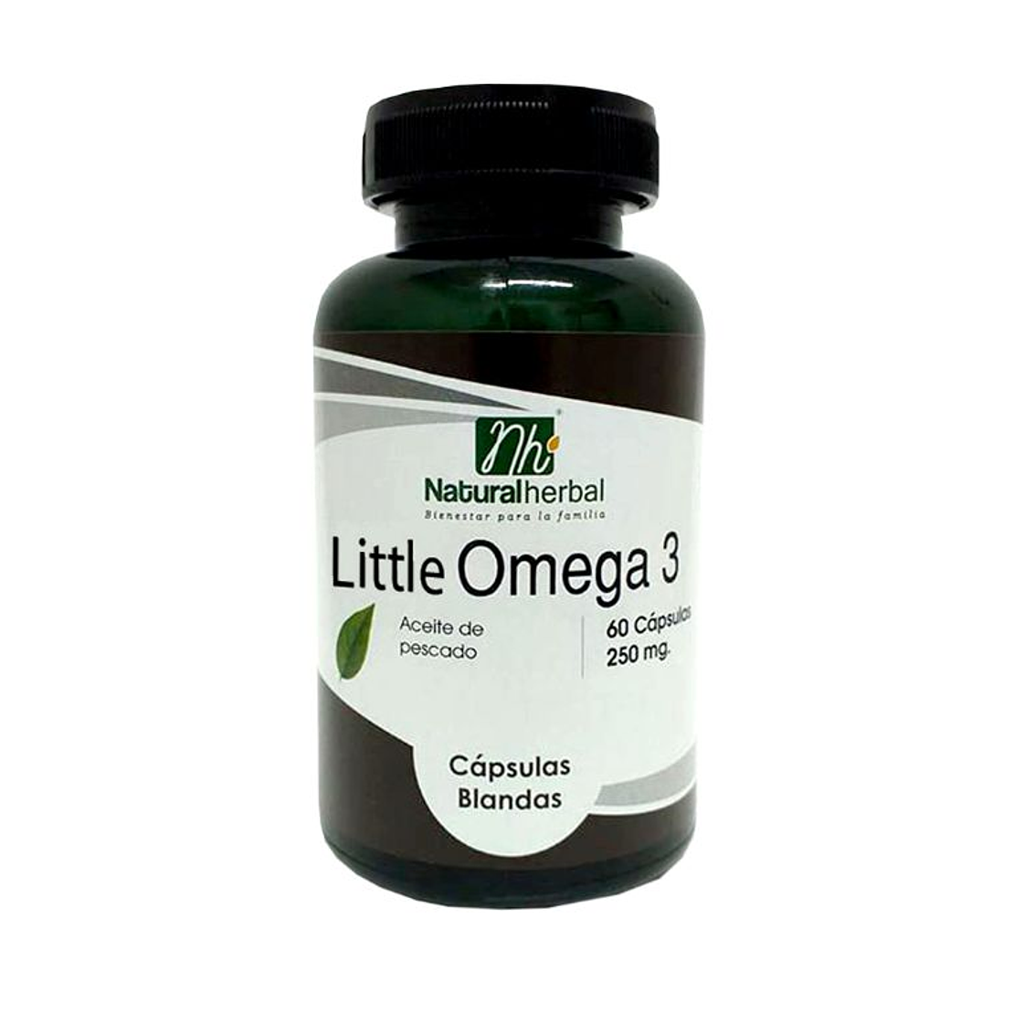 Little Omega 3 - 60 Cápsulas 250 mg. 1