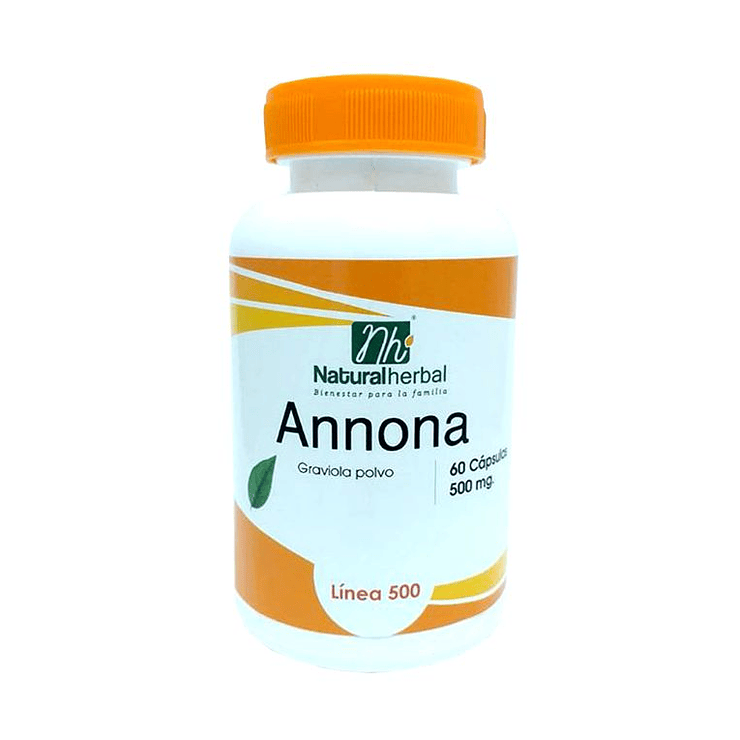 Annona (Graviola) - 60 Cápsulas 500 mg. 1