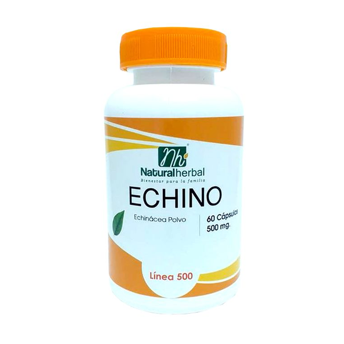 Echino (Echinacea) - 60 Cápsulas  500 mg 1