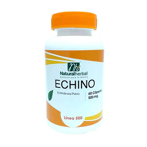 Echino (Echinacea) - 60 Cápsulas  500 mg