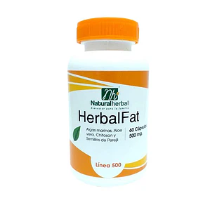 Herbal Fat -  60 Cápsulas 500 mg.