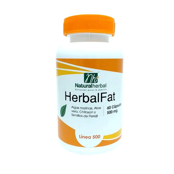 Herbal Fat -  60 Cápsulas 500 mg. 1