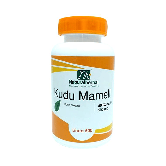 Kudu Mamell (Palo Negro) 60 Cápsulas 500 mg.