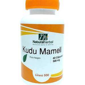 Kudu Mamell (Palo Negro) 60 Cápsulas 500 mg.