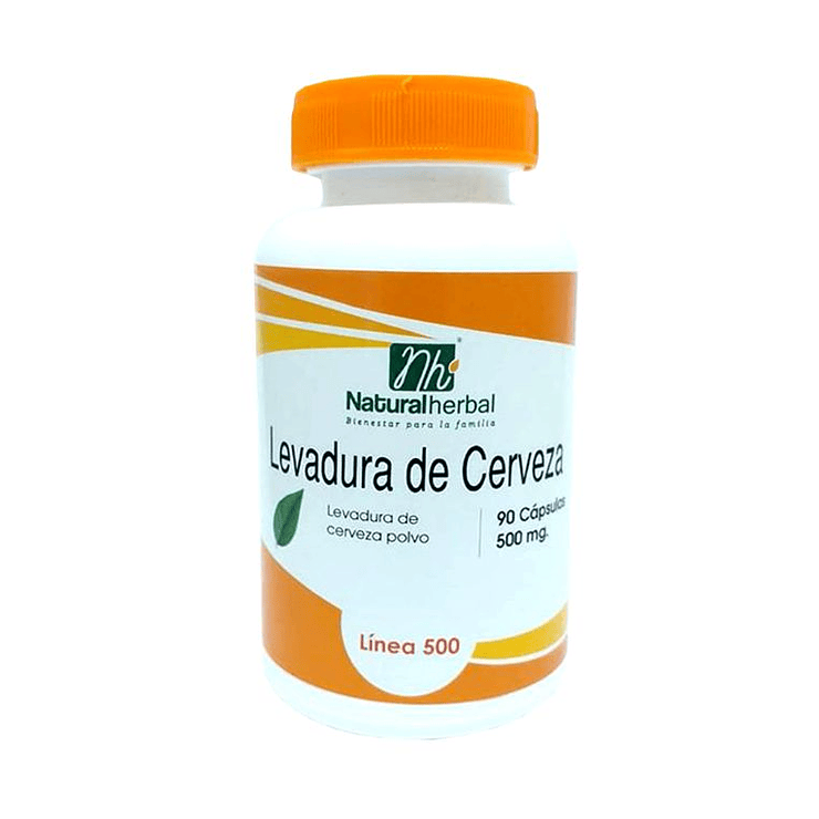 Levadura Cerveza - 90 Cápsulas  500 mg 1