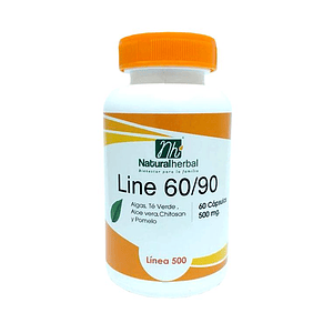 Line 60/90 - 60 Cápsulas 500 mg.