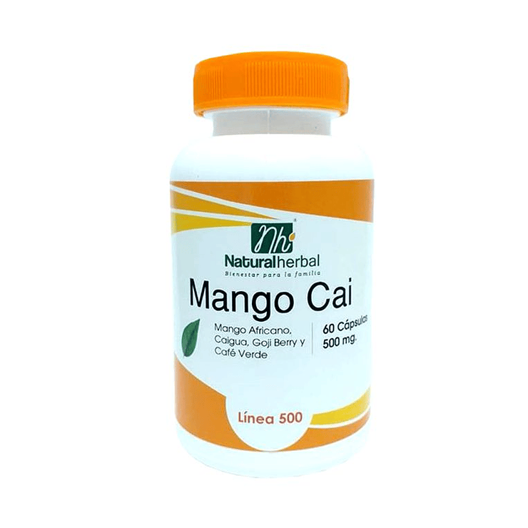 MangoCai - 60 Capsulas 500 mg. 1