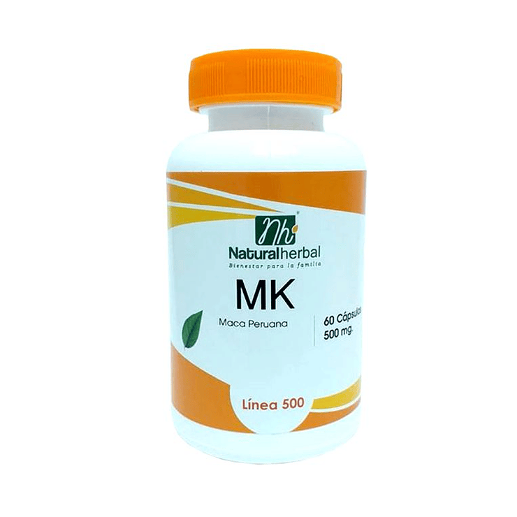MK (Maca) - 60 Cápsulas 500 mg. 1
