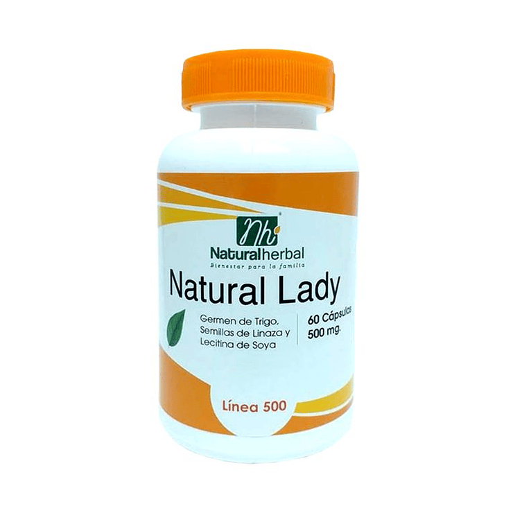 Natural Lady - 60 Cápsulas  - 500 mg 1